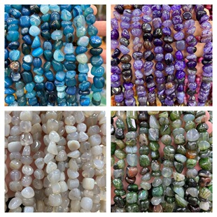 �S��ֱ�N10x12mm��Ȼʯ�S�δ��� ��������ʯɢ�� �ֹ����Ʒd���l