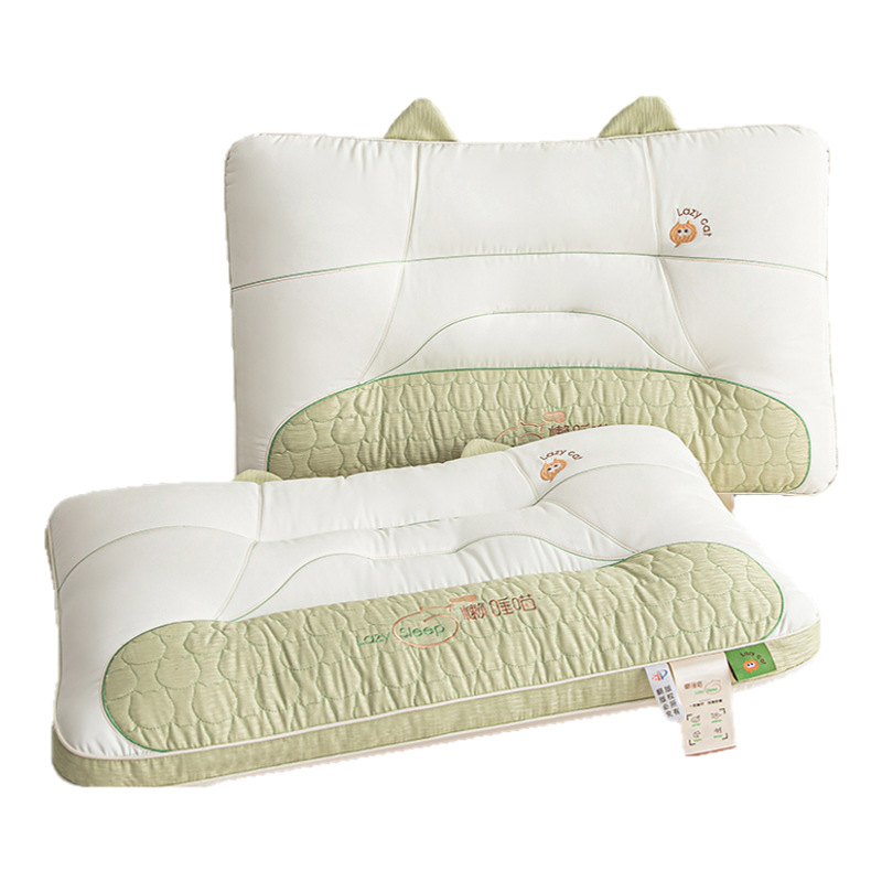 Almohada para proteger la columna cervical para ayudar a dormir. Almohada especial para dormir para adultos en casa. Un par de dormitorios para estudiantes. Toda la cabeza no se deforma