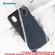 适用ZTE Blade A3 2019手机壳翻盖手机皮套TPU布丁套软壳