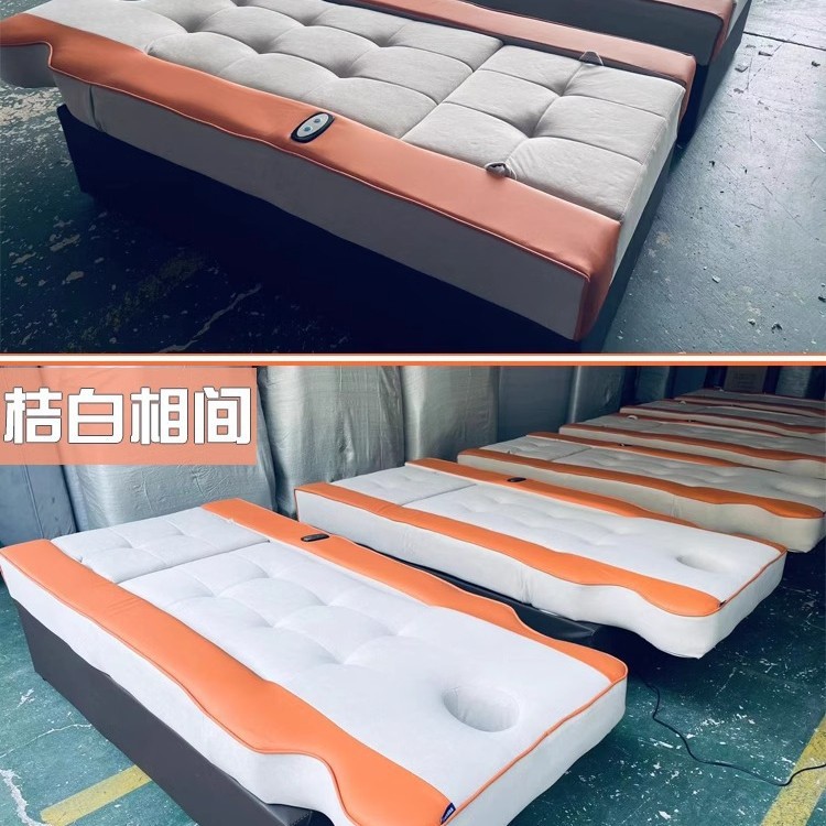 Modelo electromo_puede sentarse y mente_tecnología material de tela _ color blanco naranja sin lavabo