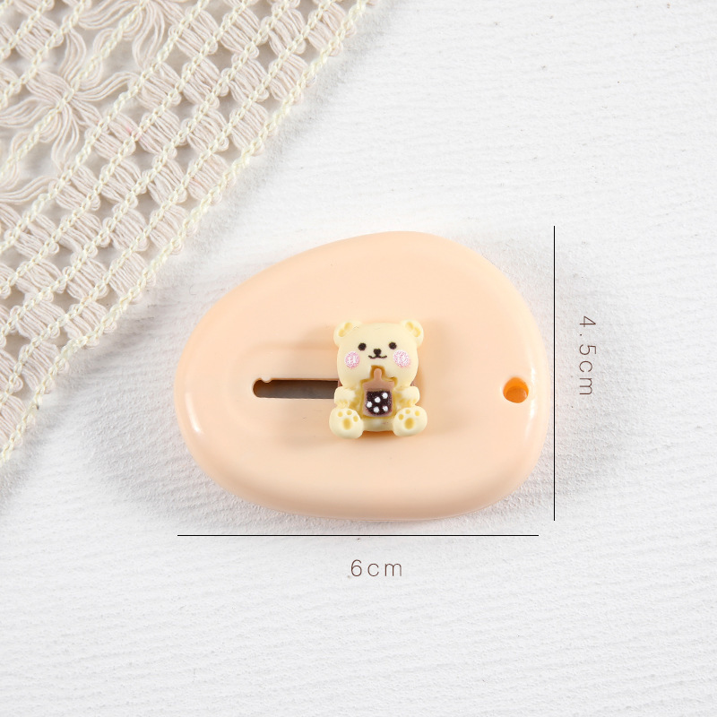 Cute dibujos animados color crema arte cuchillo mini split expreso desembalaje cuchillo portátil corte mano cuenta papel corte cuchillo al por mayor