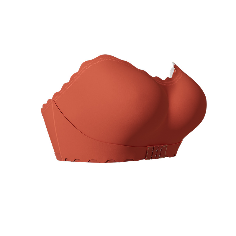 Europa y los Estados Unidos transfronterizos sin correa de hombro una palabra alrededor delantera Julong sin anillo de acero ropa interior de belleza damas sujetadores delgados al por mayor