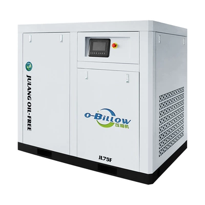 75Kw Permanent Magnet Variable Frequency Oil-Free Screw Air Compressor, Large Water-Lubricated Air Compressor with On-Site Installation (Hava kompressorları) - water-cooled-75kw-fixed-oil-free-screw-air-compressor