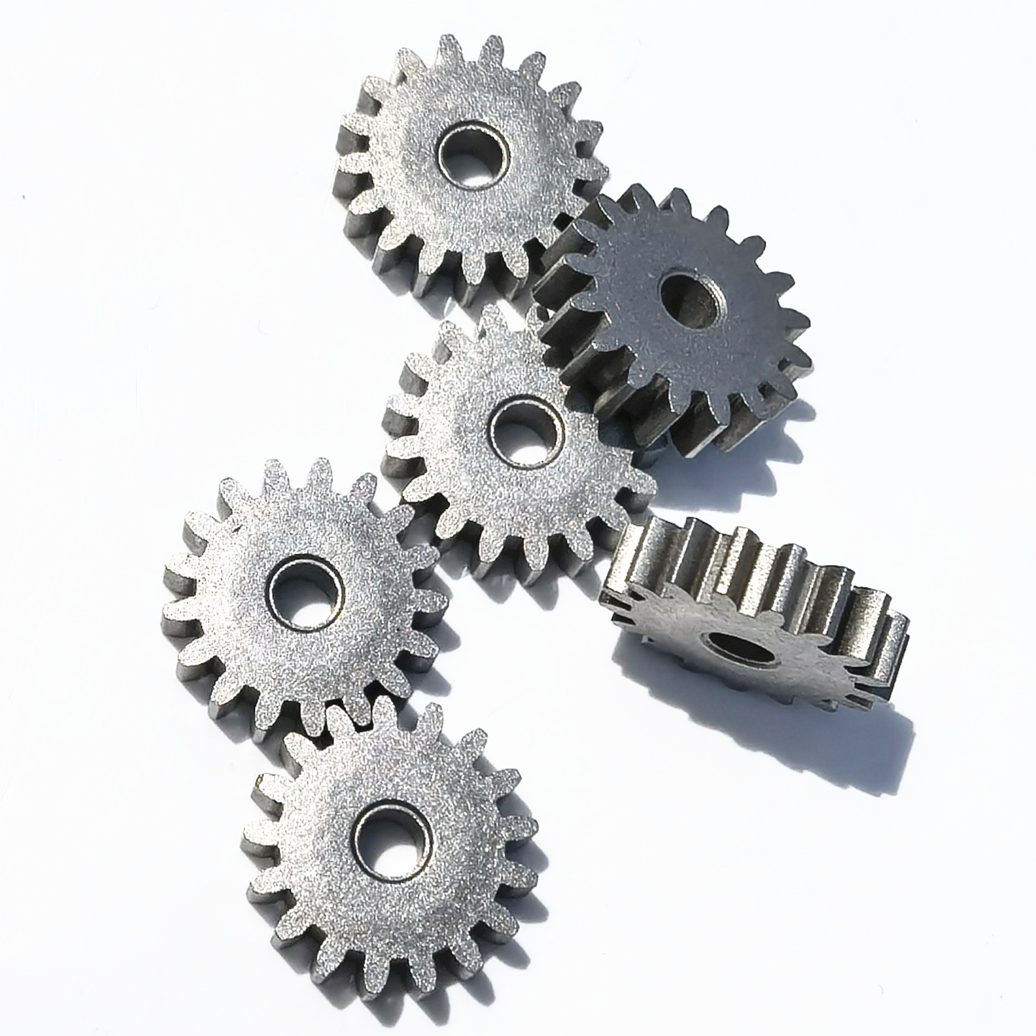 圆柱直齿轮 1.0模数 17齿 内径4.2 铁基齿轮 粉末冶金工艺