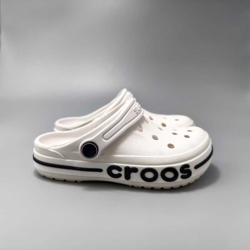 Cross Beja Crocs Men's and Women's Couple Slippers Non-Slip Outdoor Beach Casual Shoes Home Easiest for Match Sandals and Slippers