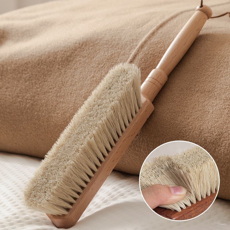 Bed Brush with Soft Bristles for Sweeping the Bed, Household Bedroom Cleaning Brush, Bed Dust Removal Broom, Dust Removal Brush, Bed Sweeping Brush, Broom Brush