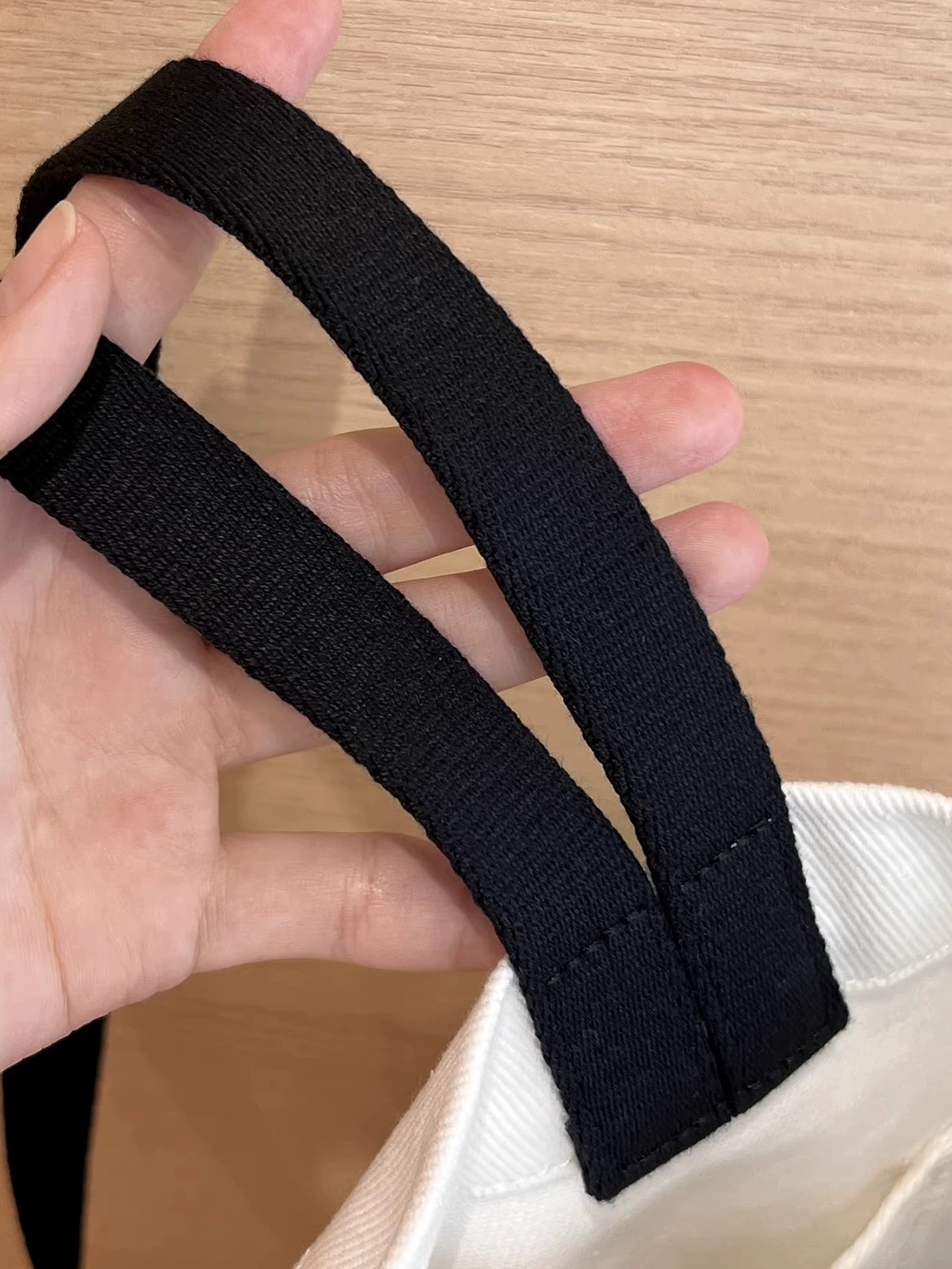 Сумка-шоппер Shangxuan водостойкая из холста, однолямочная, белая большая, 46x36x14 см, прочная