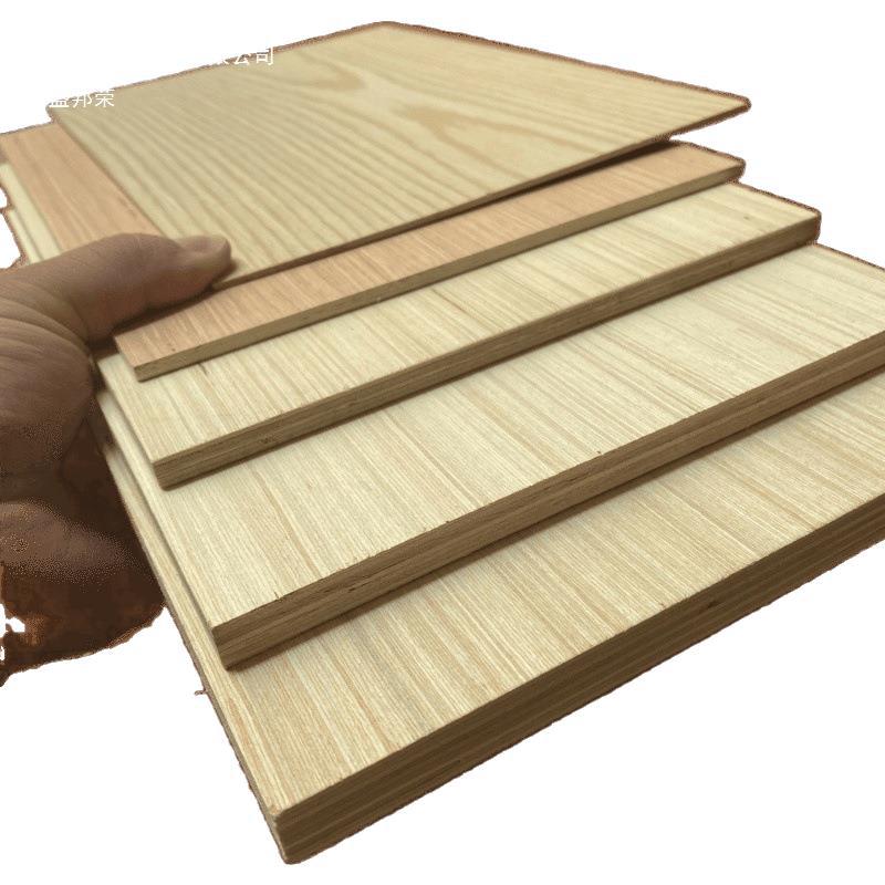 Fábrica de madera de madera de madera contrachapada armario placa posterior multicapa cajón piso de pintura de polvo de alquileno pegado