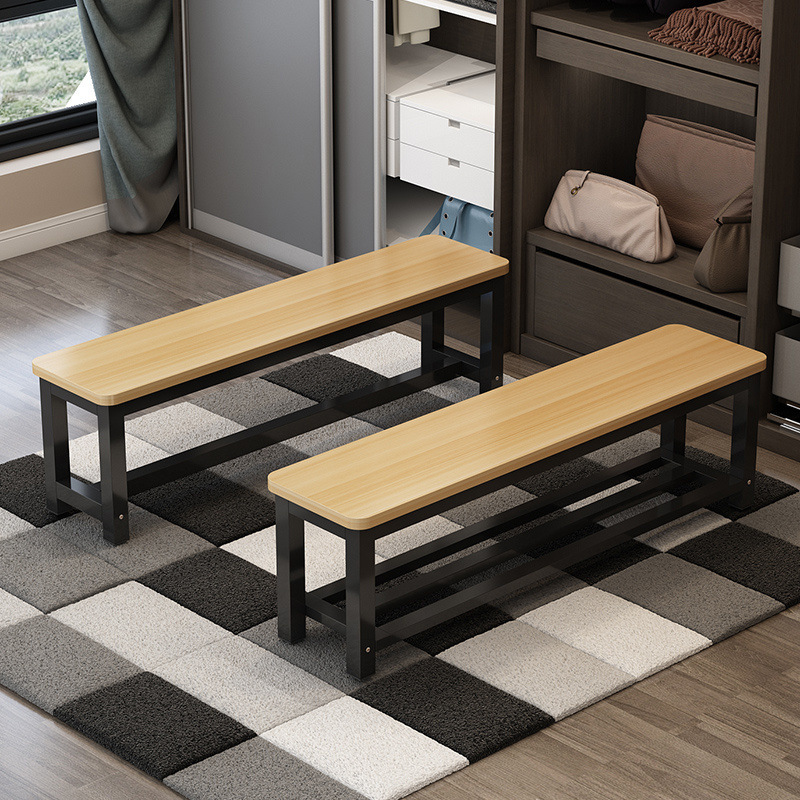 Fábrica directa taburete de zapatos taburete de vestuario de baño mesa de comedor tienda de ropa de fitness campo image 6