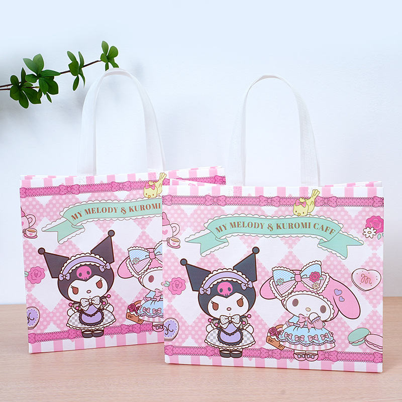 儿童卡通无纺布手提袋定制童装男女服装店袋子母婴用品礼品购物袋