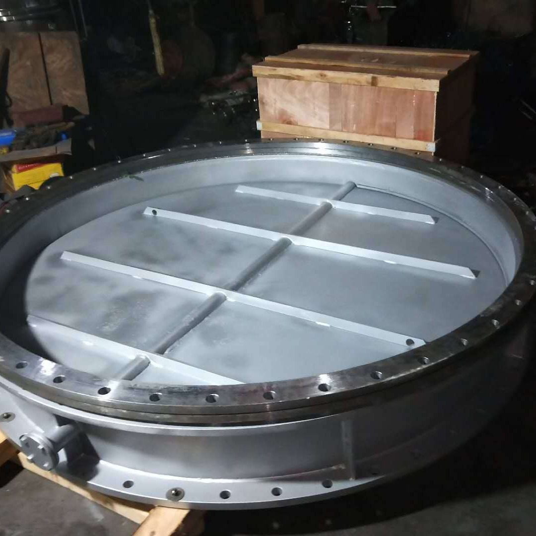 D941W-2.5P高温耐磨电动不锈钢通风蝶阀DN1200电厂通风阀门DN1400