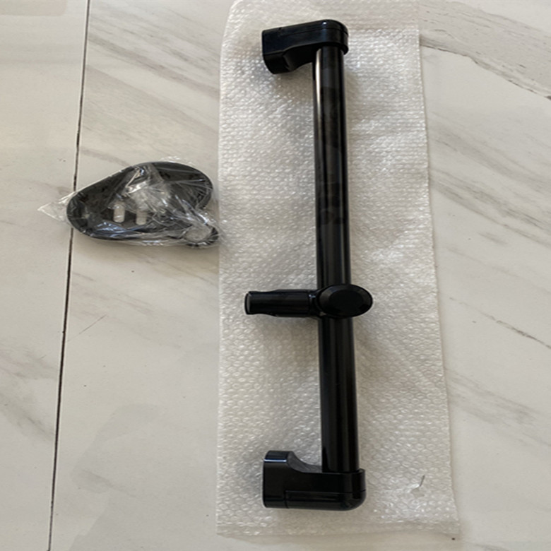 Stainless steel simple lifter, hand-held showerhead lifting stand, adjustable shower head rod undefined
