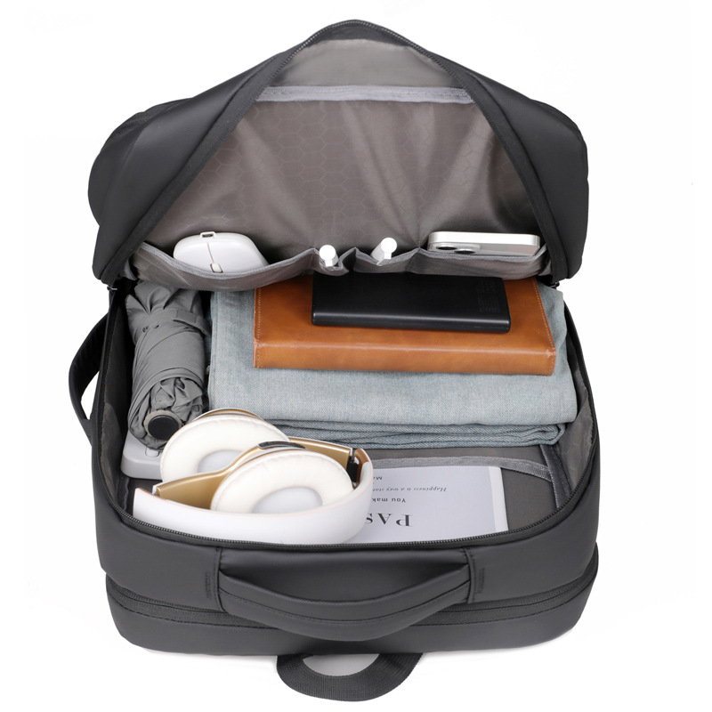 Mochila de computadora multifuncional de ocio 2024 antisalpicaduras de agua de gran capacidad transfronteriza