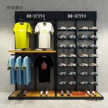 罗步斯服装店运动鞋货架展示架铁艺货架服饰陈列货架球直播麦太保