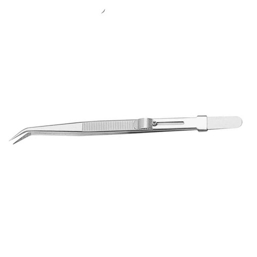 Jewelry tweezers, non-slip jewelry clips, stainless steel tweezers, pointed slotted gemstone and diamond special clip tools