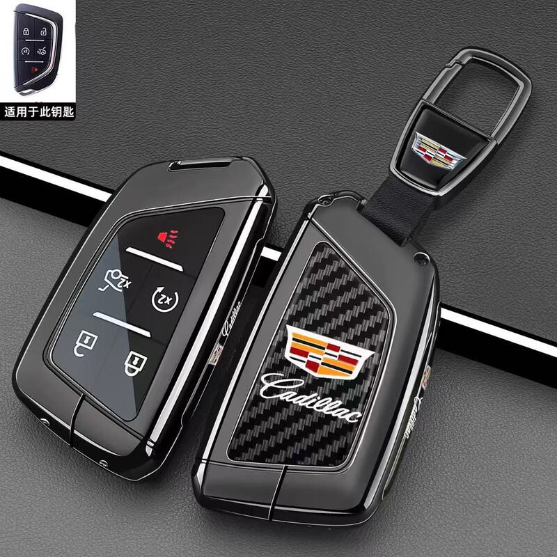 Suitable for Cadillac Ct6 Key Cover Ct4/Ct5 Shell Gt4/Xt4/Iq Optiq Xt5 Lyriq Xt6 Car Key Case Suitable for Cadillac Ct6 Key Cover Ct4/Ct5 Shell Gt4/Xt4/Iq Optiq Xt5 Lyriq Xt6 Car Key Case
