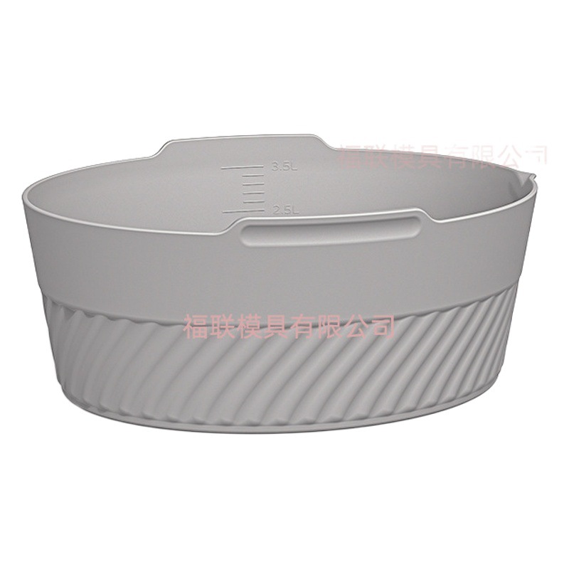 6qt7qt Oval Slow Cooker Forro de silicona de cocina lenta integrada