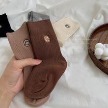 儿童袜子女童秋冬款纯棉中长筒袜宝宝冬天男童棉袜春秋款大童棉袜