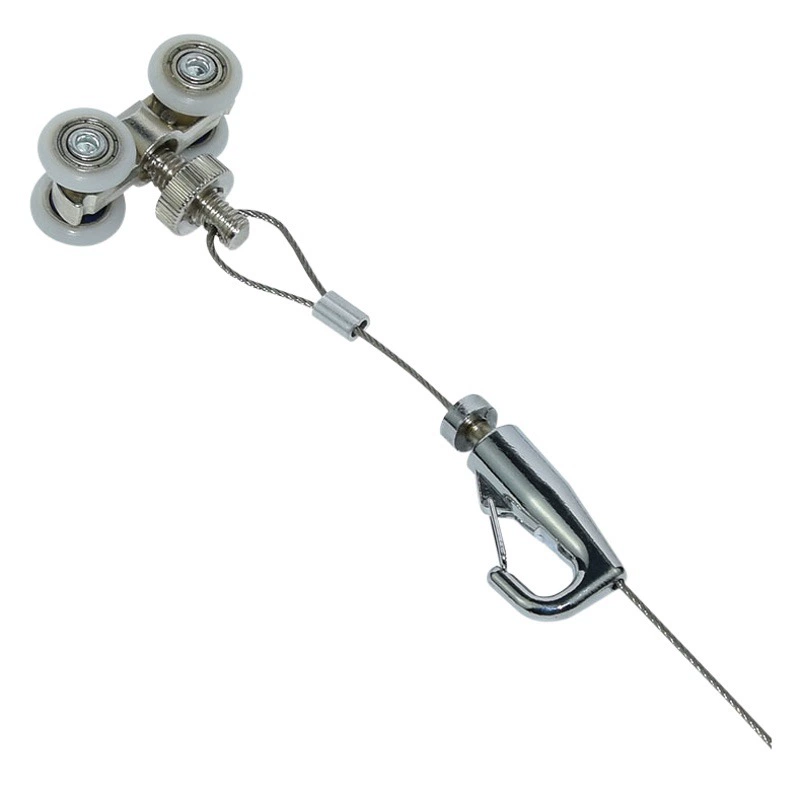 Выставочная галерея Слайдер Подвесная линия Подвесное зеркало Линия Регулируемая подвесная веревка Подвесной крюк оптом