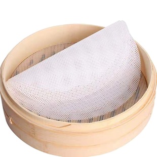 Food grade silicone steamer mat round steamed buns mat steamed buns Steamed buns non-stick steamer cloth steamer cloth