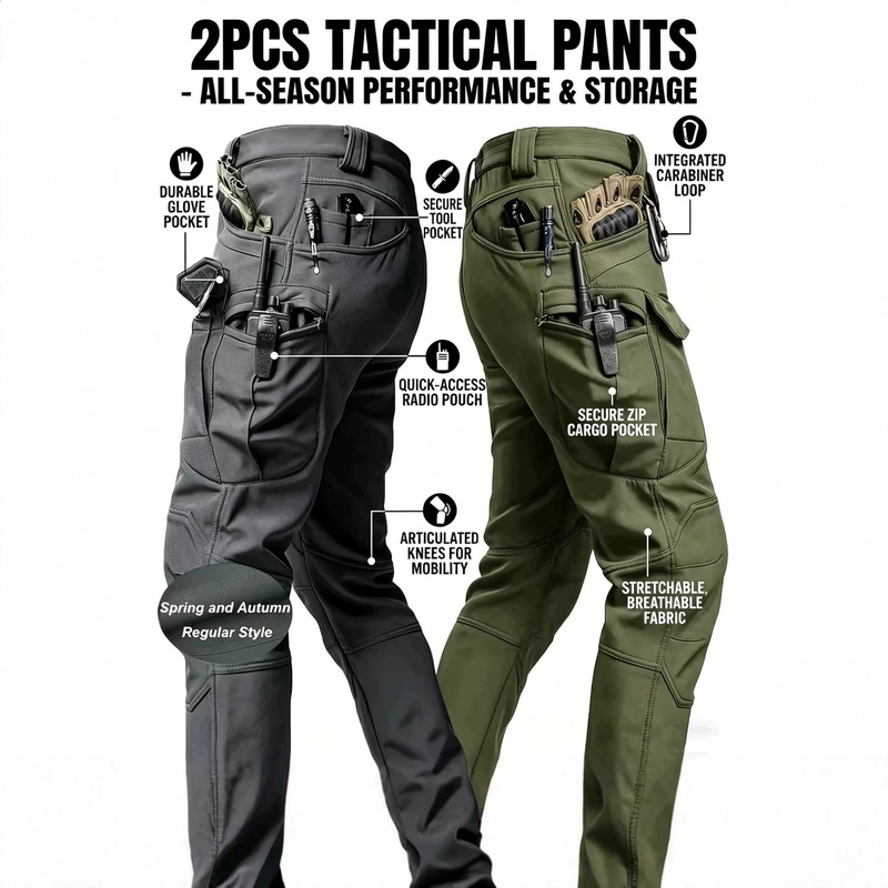 Outdoor duty tactical cargo pants for men, multi-pocket storage, military fan style, trendy summer model, cross-border exclusive casual training pants Outdoor duty tactical cargo pants for men, multi-pocket storage, military fan style, trendy summer model, cross-border exclusive casual training pants