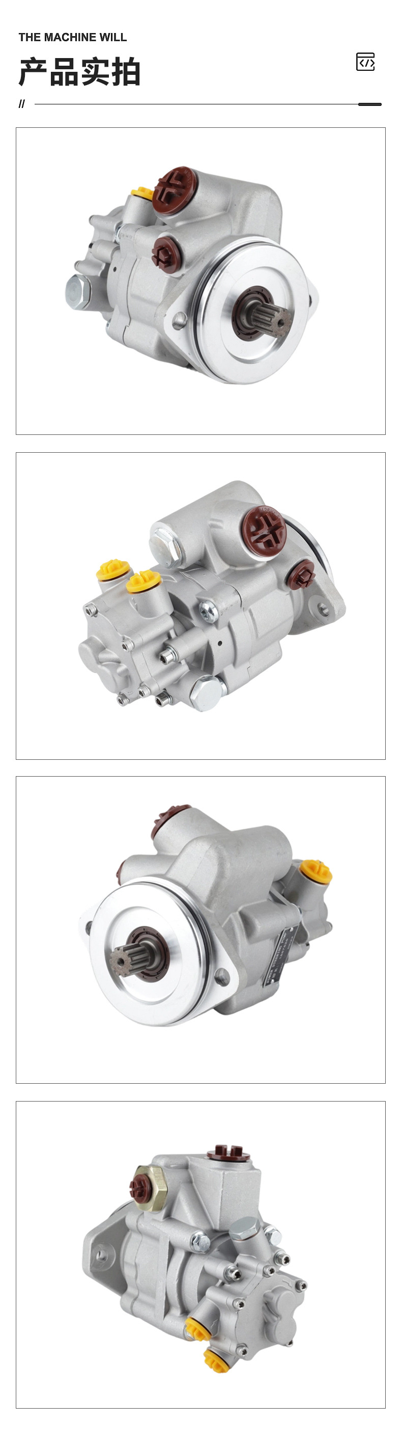 1687826 8695955139 Suitable for Daf Steering Power Pump