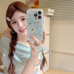 薄荷绿乐谱星星kitty适用iPhone17苹果16ProMax/15手机壳14小清新