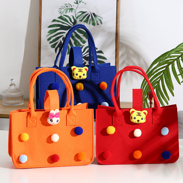 Cartoon children's linen bag