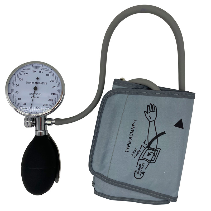成人手动血压计铁D环袖带内囊不可拆适合22-32cm|ru