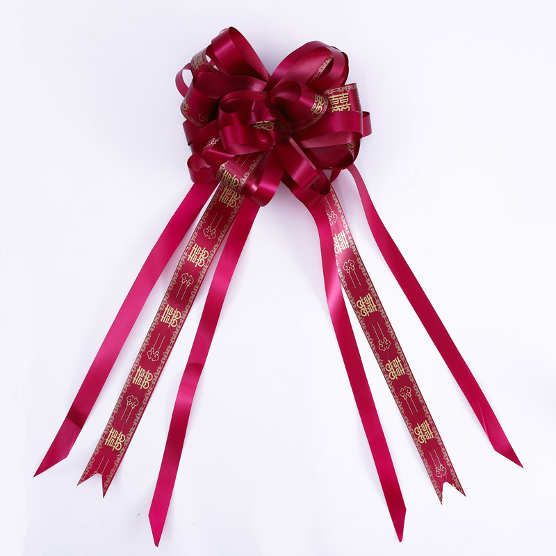 Paquete de 10 nuevos estilos, color perezoso, lazo grande, flores de tirón, floristería, materiales de embalaje, accesorios, suministros