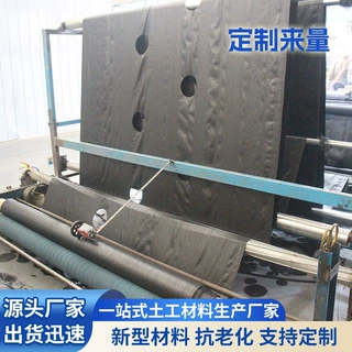 定制土工膜防渗膜鱼池水产养殖防水加厚垃圾填埋场人工湖防渗膜