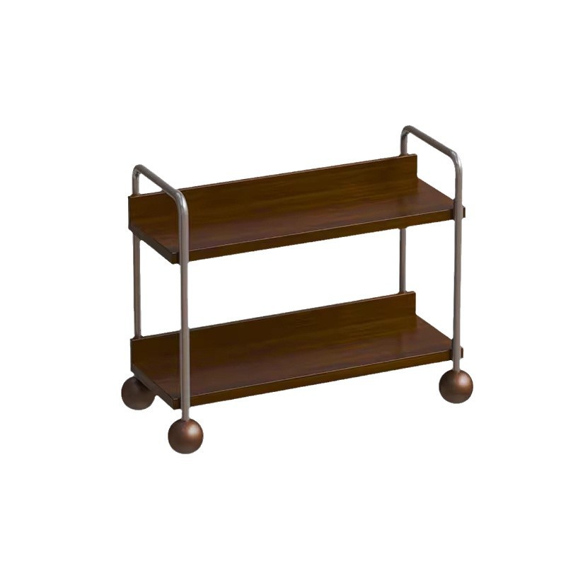 Taza de té de doble capa de escritorio estante de almacenamiento de escritorio de taza de marca estante de condimento de cocina estilo medieval estante de almacenamiento multicapa