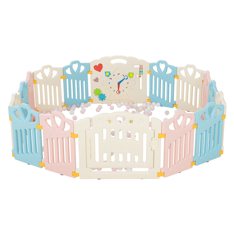 Baby and Children's Play Fence Indoor Household Anti-Fall Protective Fence Isolation Baby Crawling Mat Toddler Fence