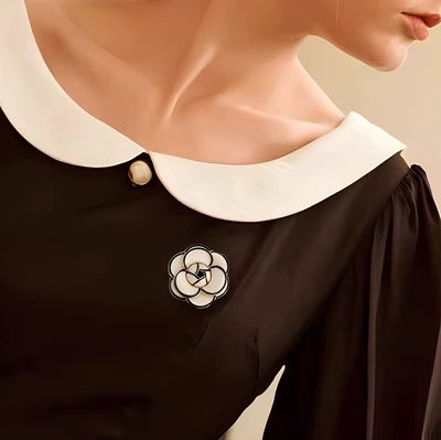 Enamel Corsage Elegant Design – Yaxa sancaqları