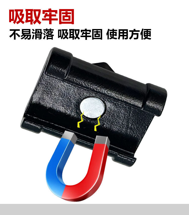 Wrench Extension Adapter 1/2 Wrench Extension Power-Boosting Auxiliary Tool Wrench Converter Extender with Magnet