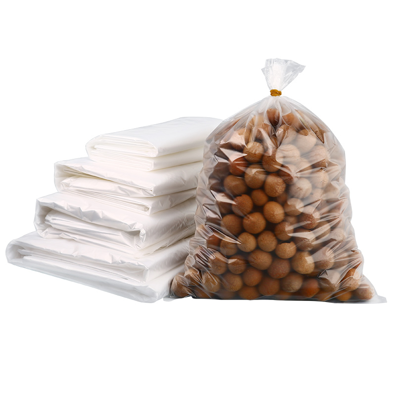 Bolsa de PE esmerilado, bolsa de polvo delgada, 4 filamentos, bolsa de película, bolsa de alimentos, bolsa de plástico de baja presión