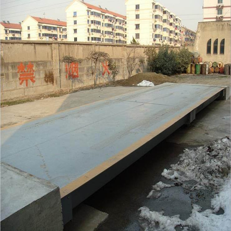 60吨半挂车称重电子地磅80t3x14米电子汽车衡100T数字式电子磅秤