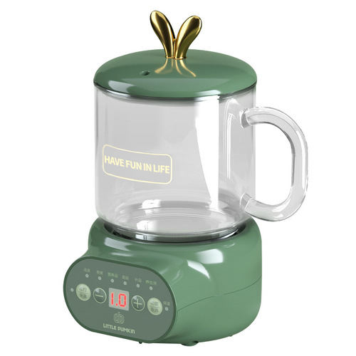 Small Pumpkin Office Health Pot Ceramic Health Cup Electric Stewing Cup Home Multifunctional Mini Glass Tea Maker