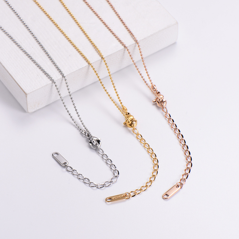 Womenu0027S Heart Stainless Steel Shell Pendant Necklace Plating Inlay Stainless Steel Necklaces