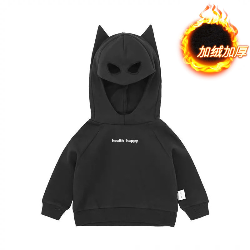 Pure Cotton, High-Quality Cotton Blend, Truly Superior | Back Collar | Medium and Large Boys' Batman Fleece-Lined Thick Sweatshirt Pure Cotton, High-Quality Cotton Blend, Truly Superior | Back Collar | Medium and Large Boys' Batman Fleece-Lined Thick Sweatshirt