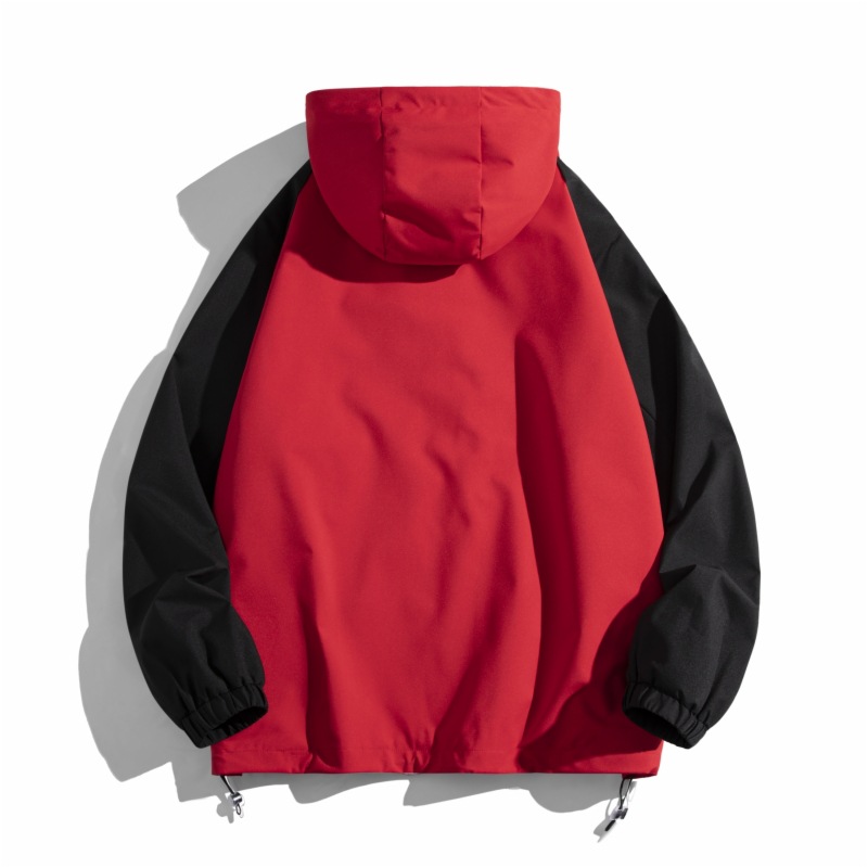 Men's Clothing mountain jacket for men and women couples spring and autumn hooded jacket windproof and waterproof soft shell jacket trendy_voghion.com