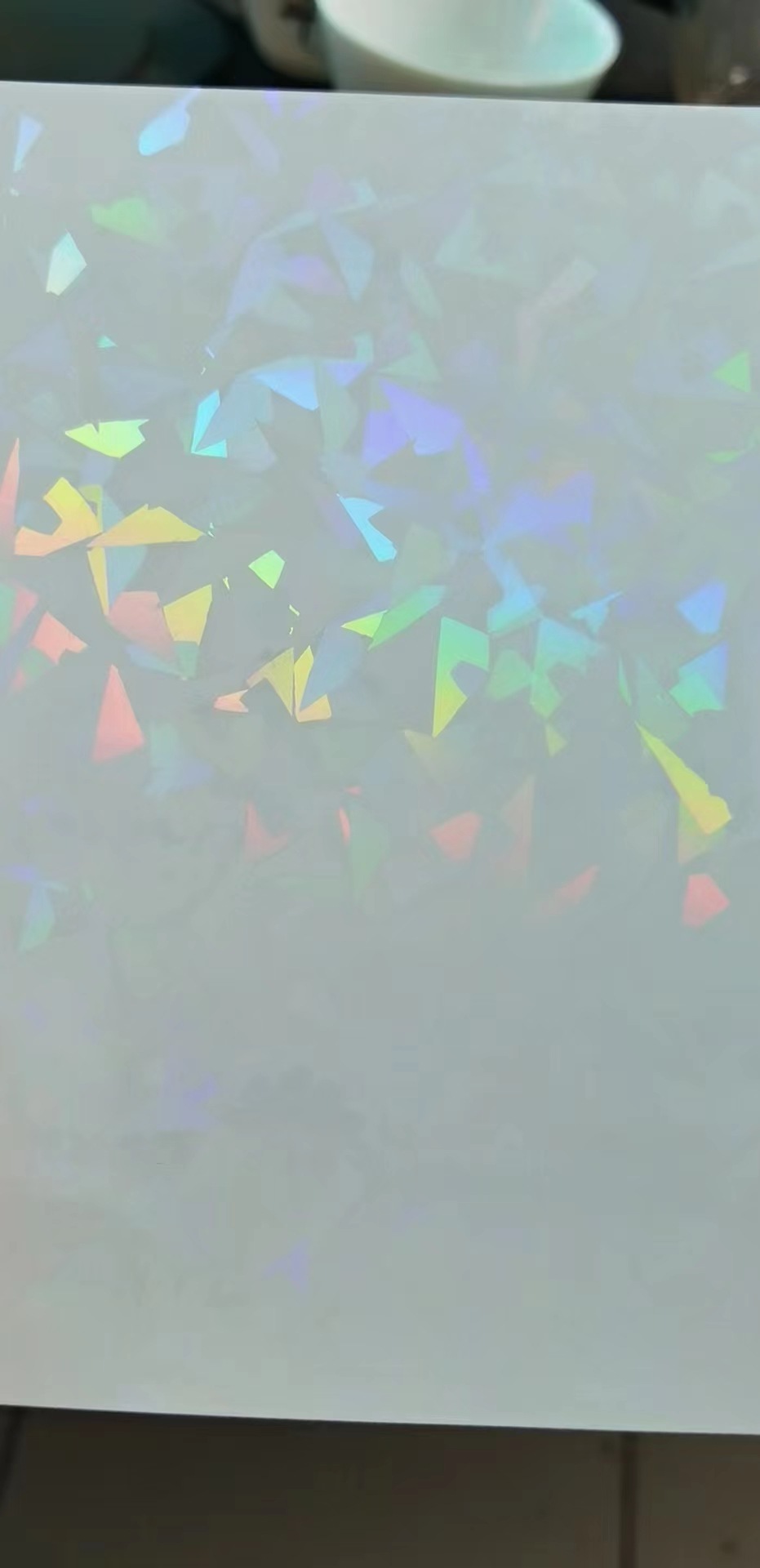 【彩艺镭射】大量供应单面彩色\双面彩色\斜纹镭射膜 可按需定作