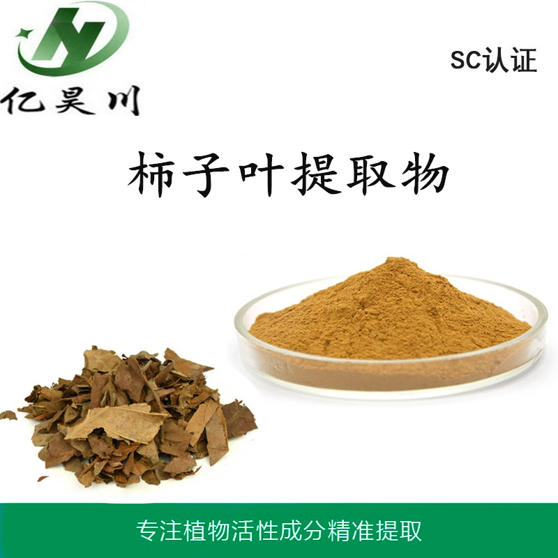 厂家柿子叶提取物10:1 柿子叶黄酮提取物 柿子叶速溶粉现货包邮