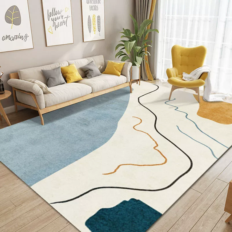 Area rug, thickened large floor carpet, multiple patterns, sizes 80×120–200×300 cm
