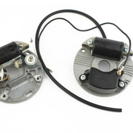 油锯配件 HUS137  HUS142点火线圈 飞轮 高压包全套配件