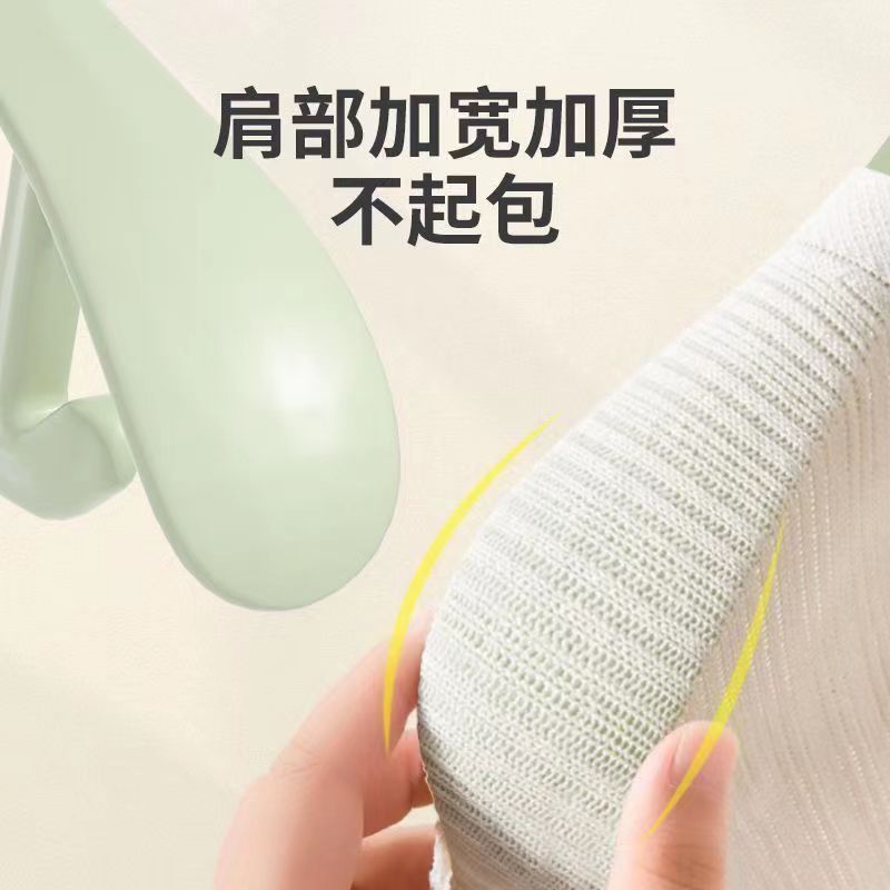 衣架無痕防滑加寬加厚晾衣架家用寬肩曬衣撐收納衣掛冬天大衣棉衣 3