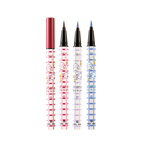 xixi Colorful Multicolor Eyeliner Pen Fine Tip, Easy to Use, Long-Lasting Waterproof Sweatproof Eyeliner for Beginners