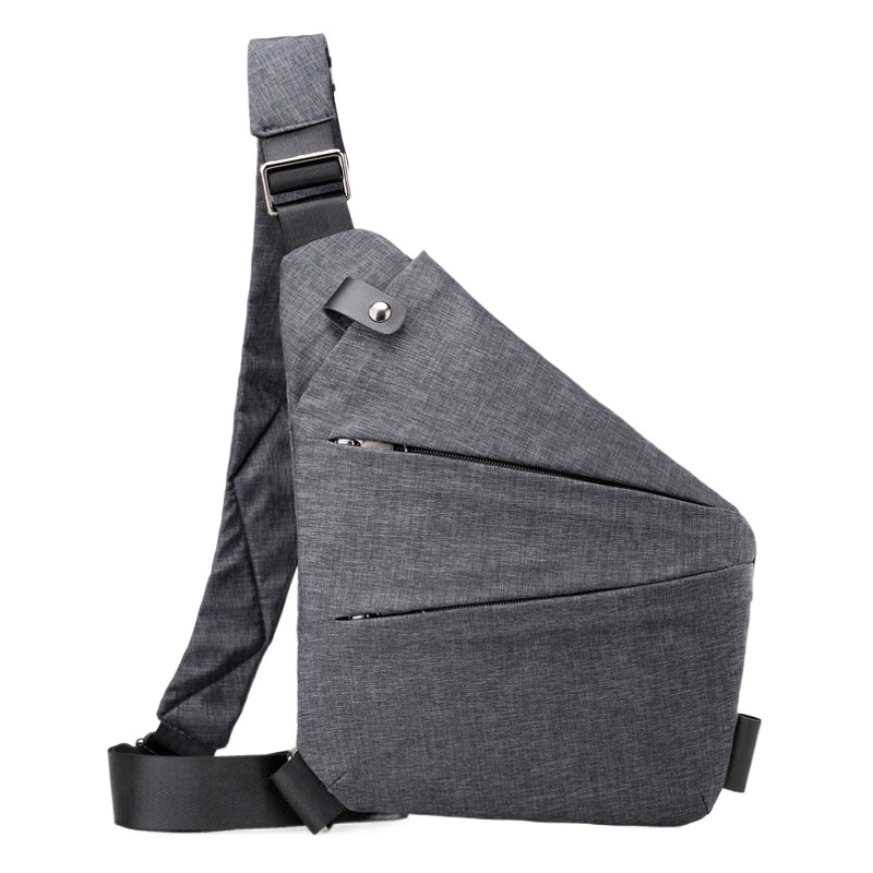 Chest Bag Men's Distinctive Shoulder Crossbody Bag Fashion Cross Bag Multifunctional Sports Fashion Underarm Bag Men's Chest Bag