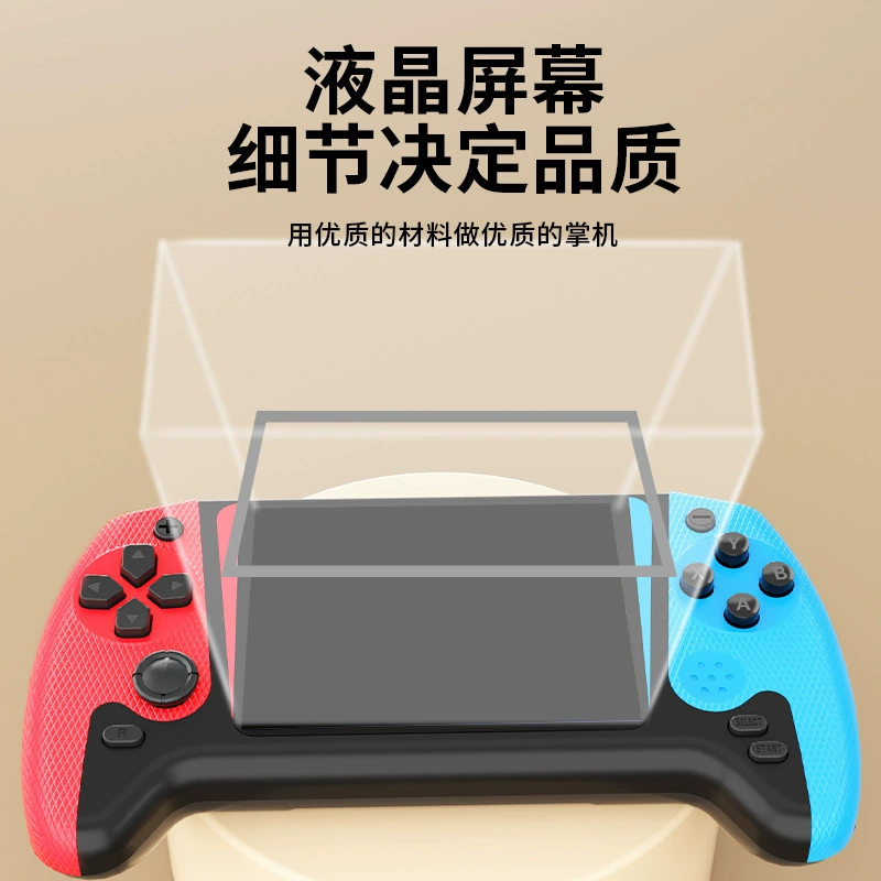 Retro game console, tetris for double, new collection, nostalgia