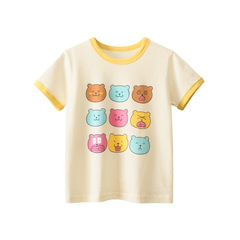 27home children's foreign trade clothing cross-border supply children's short-sleeve T-shirt summer girls' baby clothes T-shirt wholesale